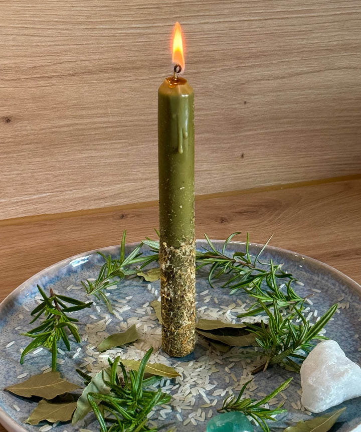 PROSPERITY RITUAL CANDLE | Manifestation & Abundance - Echo Market