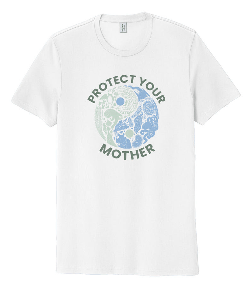 'Protect Your Mother' Organic Cotton Unisex Earth Day 2024 T-Shirt - Echo Market