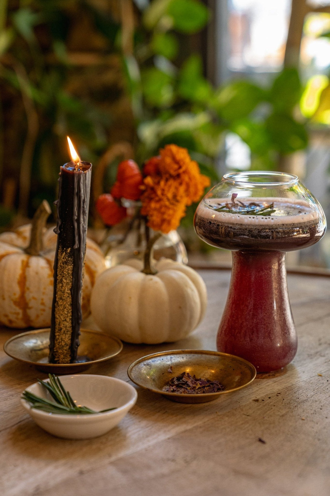 PROTECTION RITUAL CANDLE | Shadow Shield & Transmutation - Echo Market