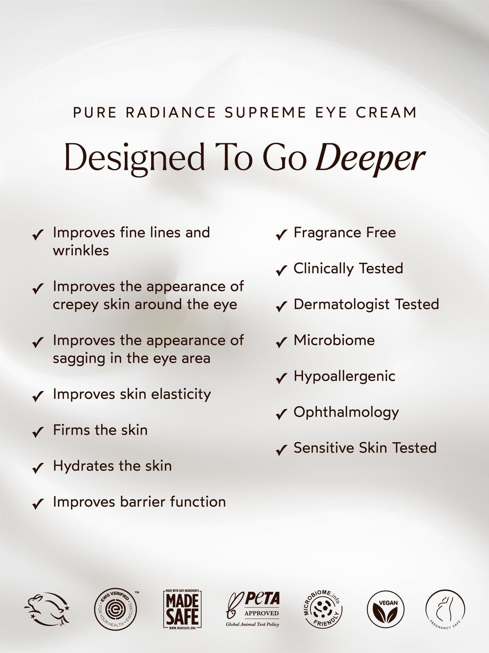 Pure Radiance Supreme Eye Cream - Echo Market