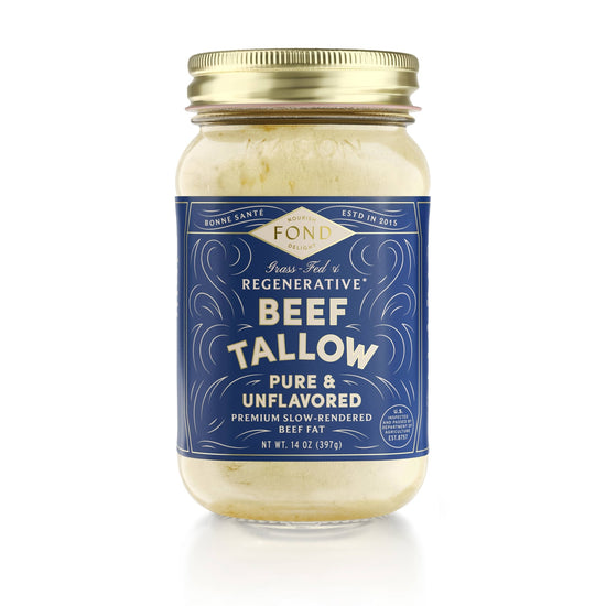 Pure & Unflavored Regenerative Beef Tallow - Echo Market