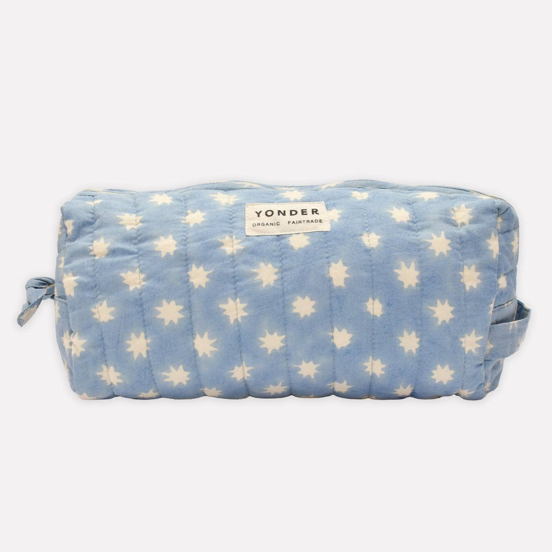 Quilted Wash Bag | Cosmic | Sky - Echo Market