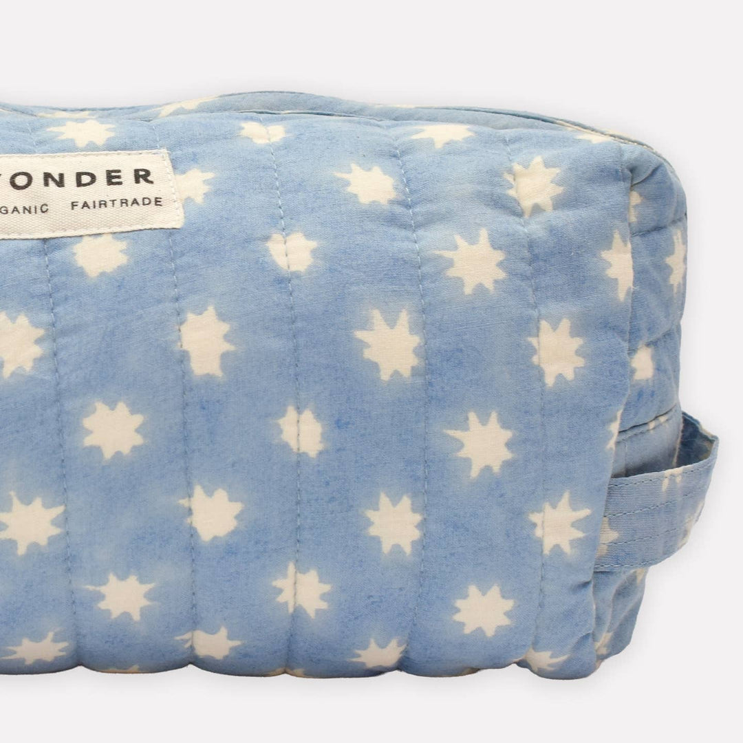 Quilted Wash Bag | Cosmic | Sky - Echo Market