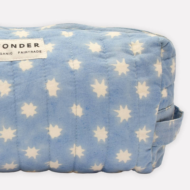 Quilted Wash Bag | Cosmic | Sky - Echo Market