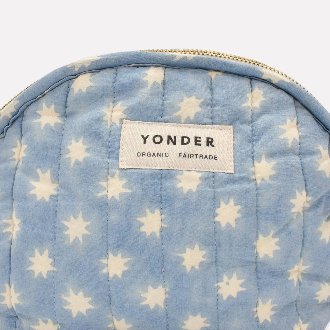 Quilted Zip Pouch | Cosmic | Sky - Echo Market