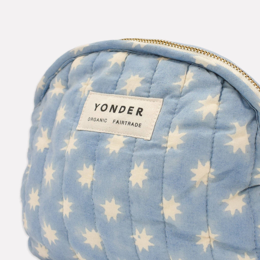 Quilted Zip Pouch | Cosmic | Sky - Echo Market