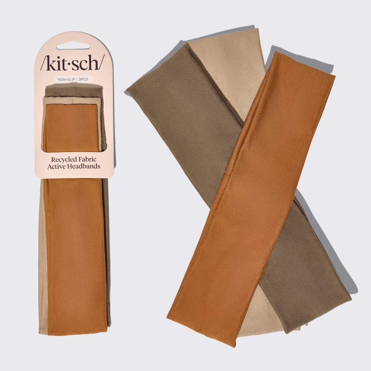 Recycled Fabric Active Headbands | 3pc Set - Echo Market