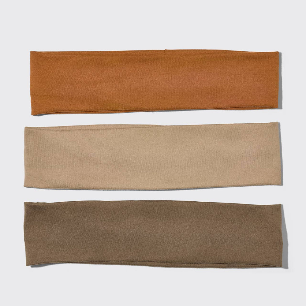 Recycled Fabric Active Headbands | 3pc Set - Echo Market