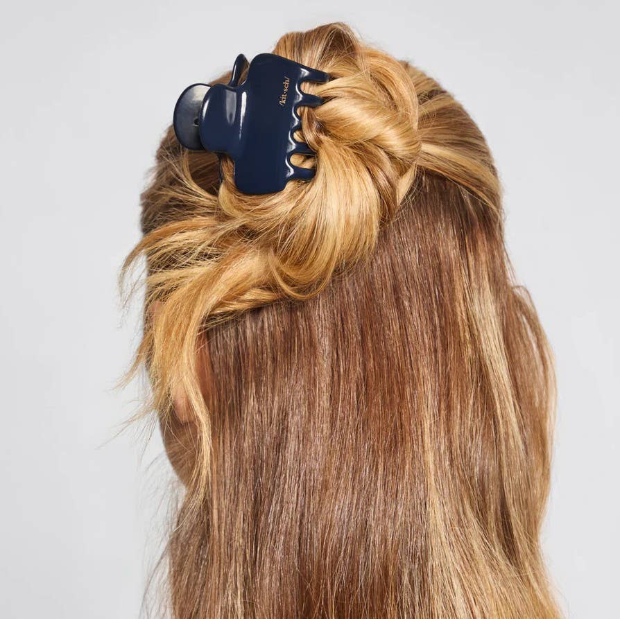 Recycled Medium Cloud Claw Clip | Blue Orchid - Echo Market