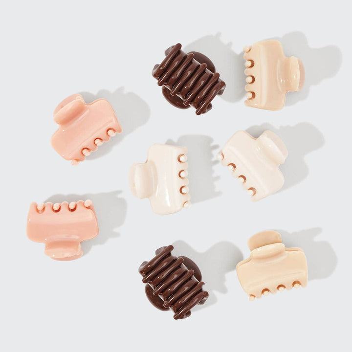 Recycled Plastic Mini Cloud Clips | 8pc Set
