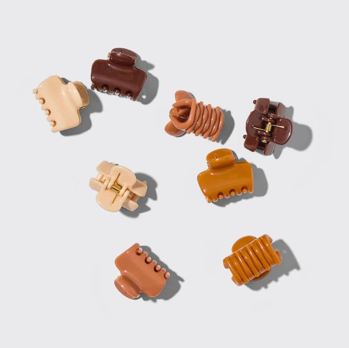 Recycled Plastic Mini Cloud Clips | 8pc Set - Echo Market