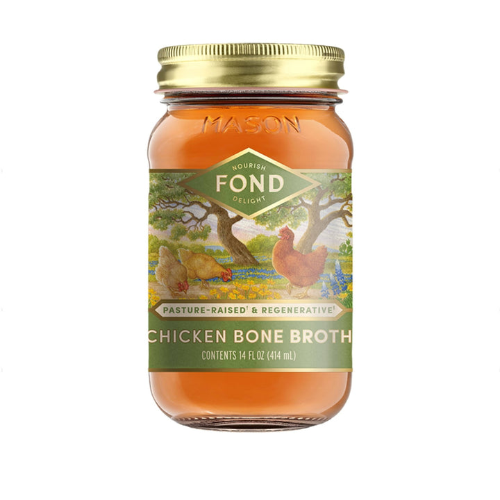 Regenerative Pasture - Raised Chicken Bone Broth - Echo Market