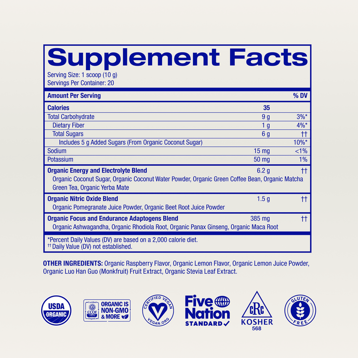 Renewable Energy Pre - Workout Powder | Beet &amp; Pomegranate - Echo Market