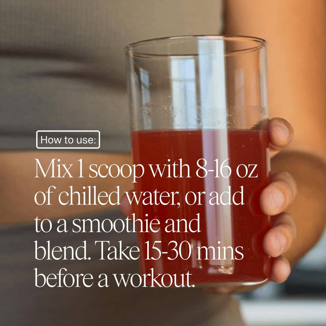 Renewable Energy Pre - Workout Powder | Beet &amp; Pomegranate - Echo Market
