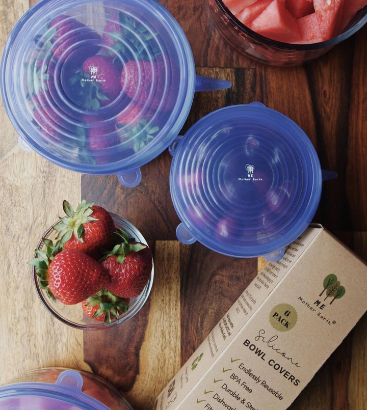 Reusable Silicone Bowl Covers | 6-Pack - Echo Market