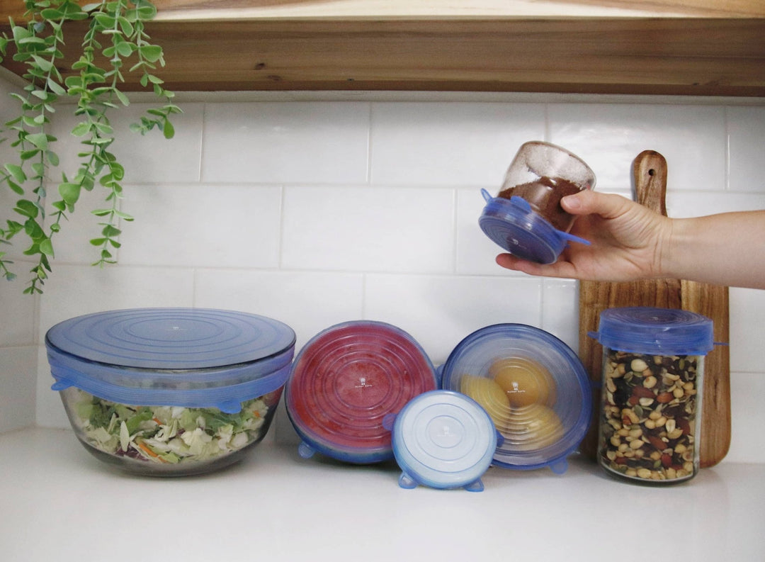 Reusable Silicone Bowl Covers | 6-Pack - Echo Market