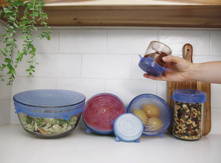 Reusable Silicone Bowl Covers | 6-Pack - Echo Market