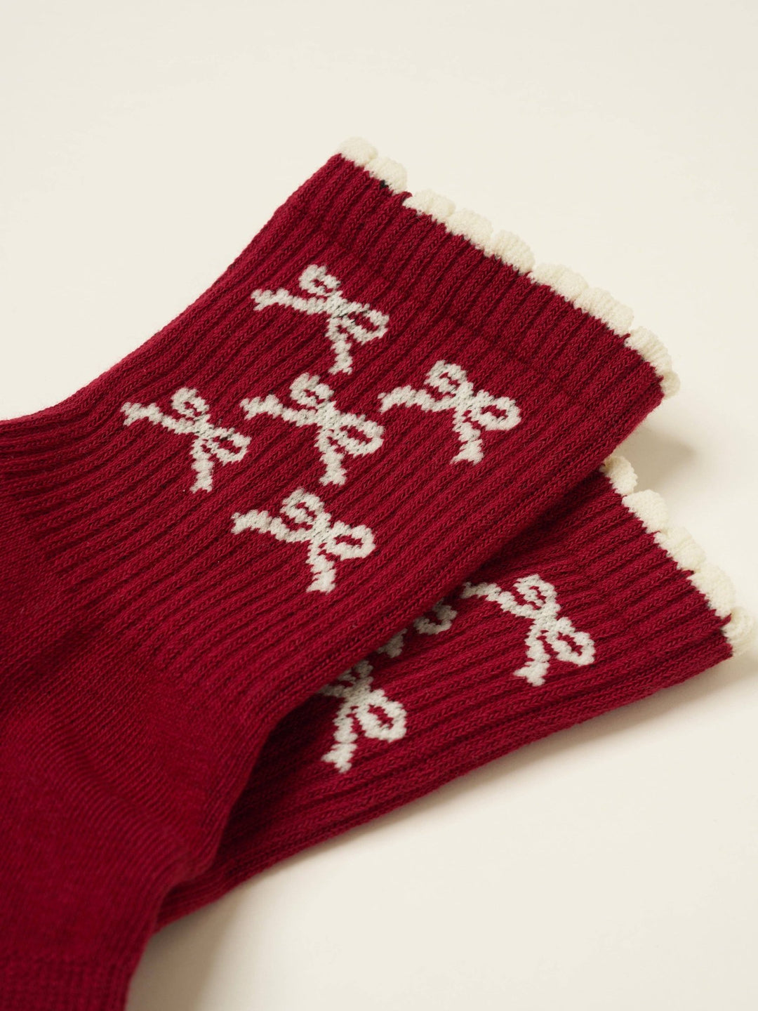 🎀 Ribbon Petal Grip Sock | Pilates Socks - Echo Market