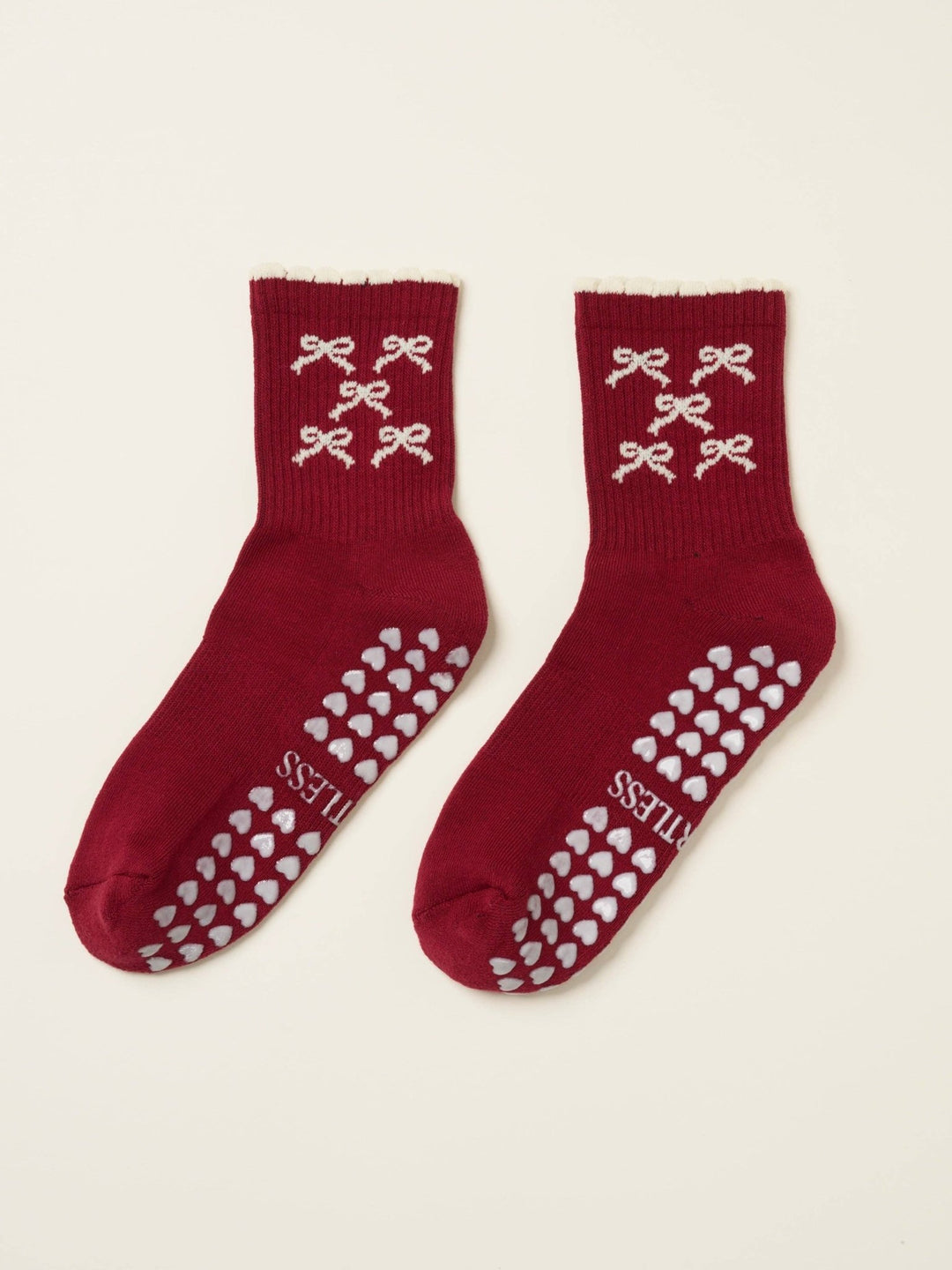 🎀 Ribbon Petal Grip Sock | Pilates Socks - Echo Market