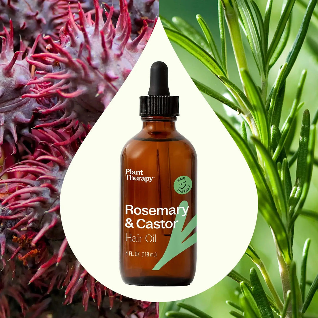 Rosemary & Castor Hair Oil - Echo Market