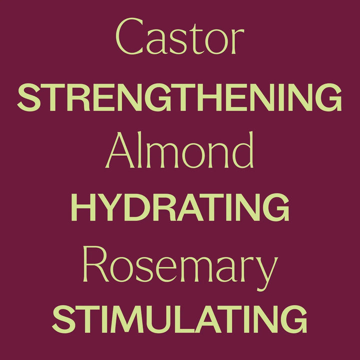 Rosemary & Castor Hair Oil - Echo Market