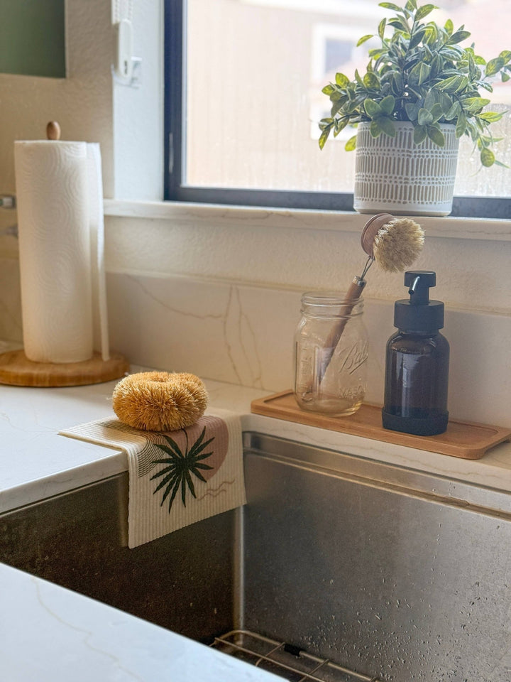 Round Coconut Scrubbie - Echo Market