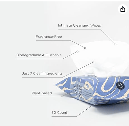 Saalt Intimate Cleansing Wipes - Echo Market