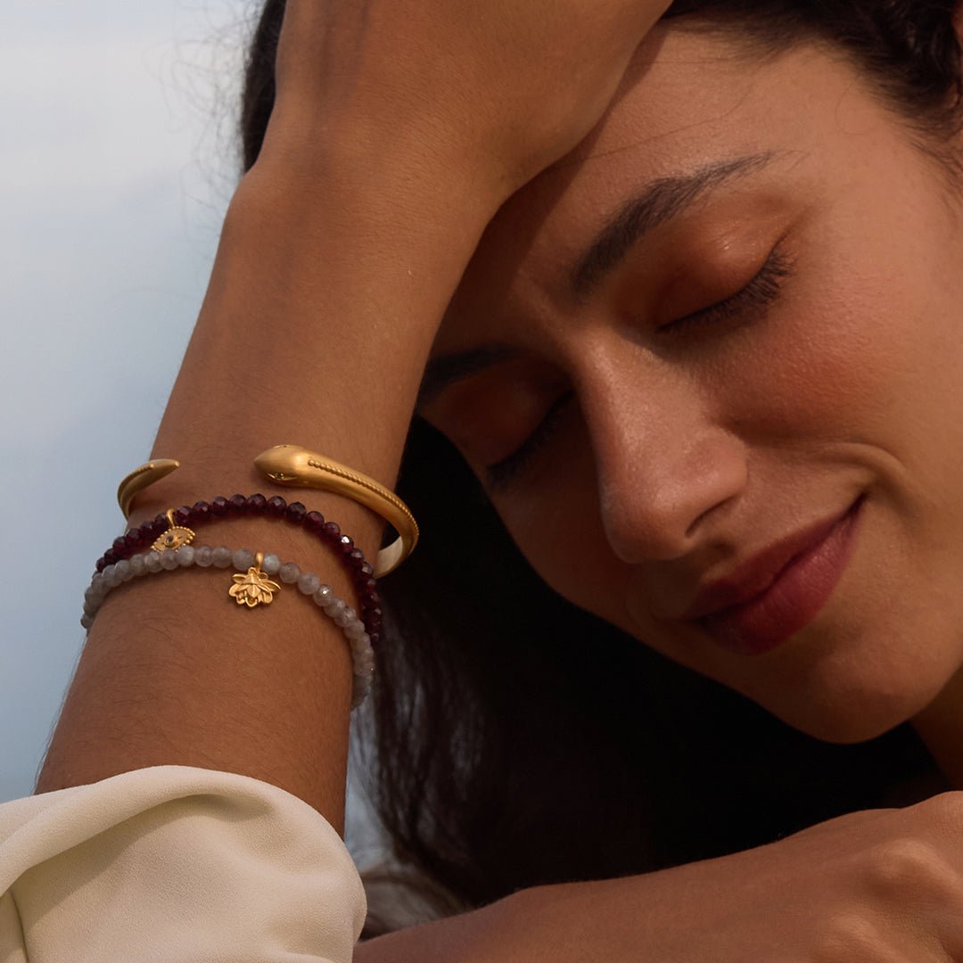 Sacred Guidance Snake Cuff Bracelet - Echo Market