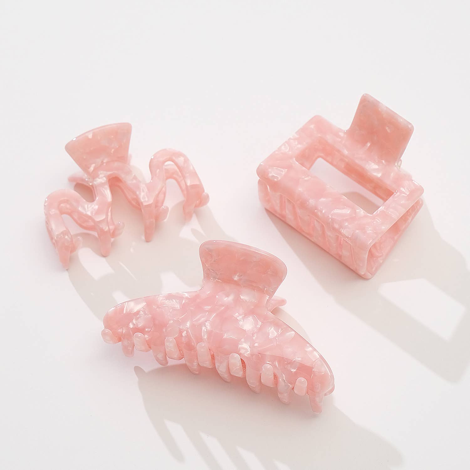 Saltwater Pink | Small/Medium Claw Clips - Echo Market
