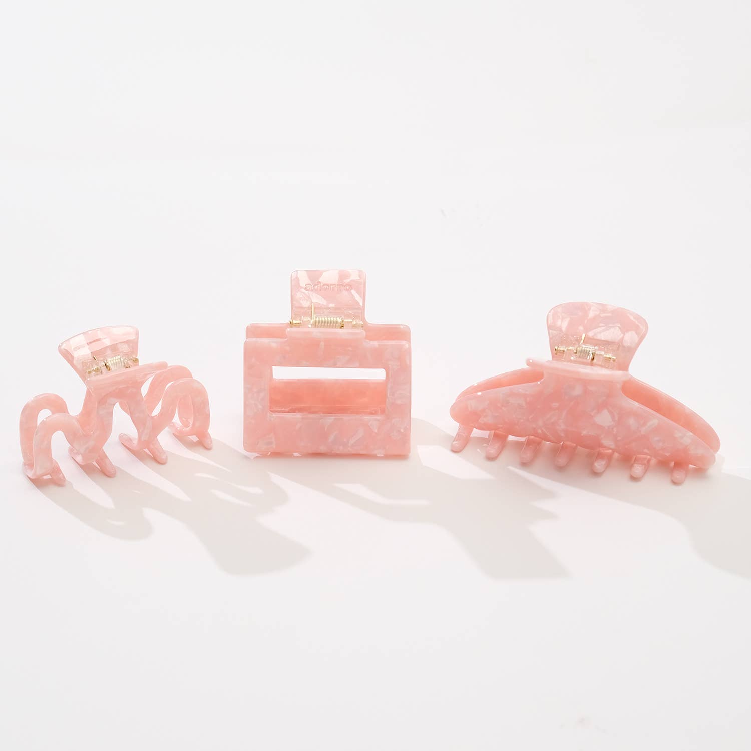 Saltwater Pink | Small/Medium Claw Clips - Echo Market