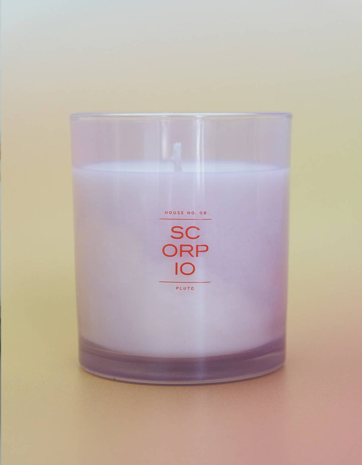 Scorpio Zodiac Candle - Echo Market