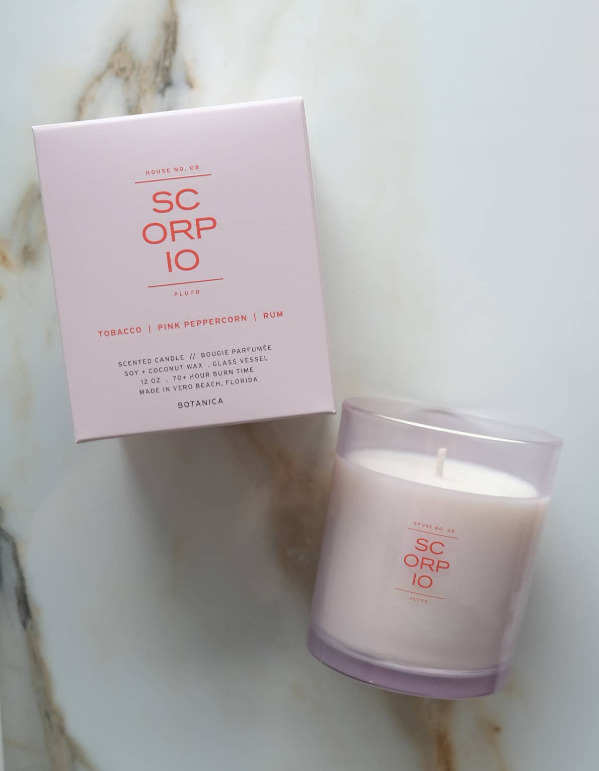 Scorpio Zodiac Candle - Echo Market