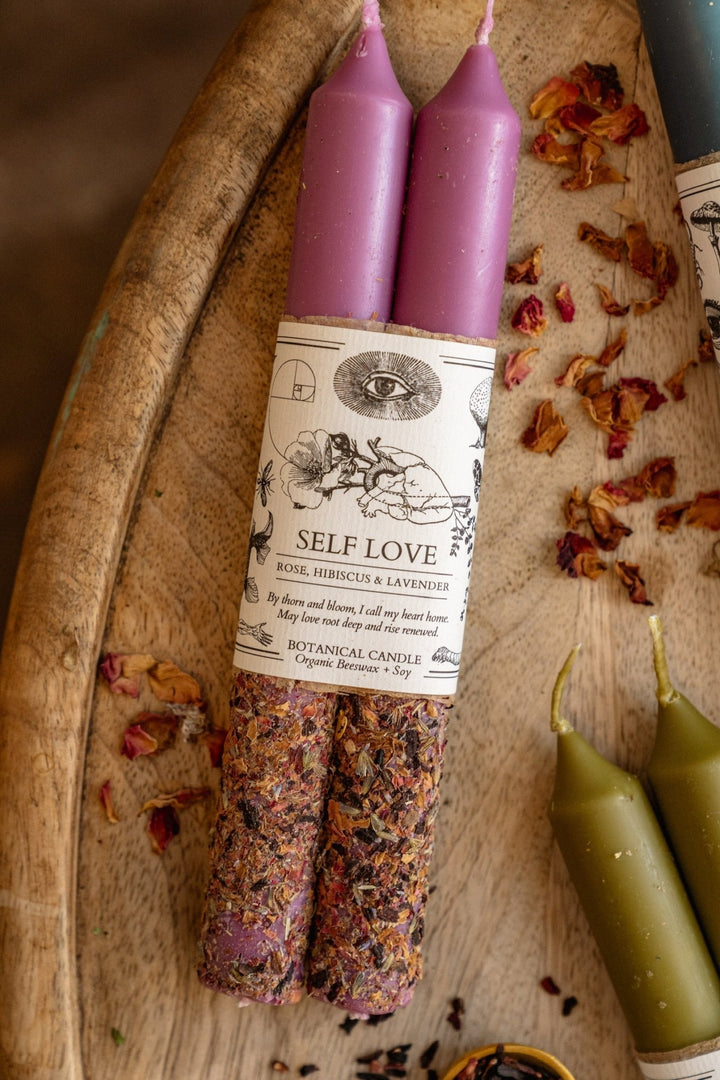 SELF - LOVE RITUAL CANDLE | Heart Healer & Inner Softening - Echo Market
