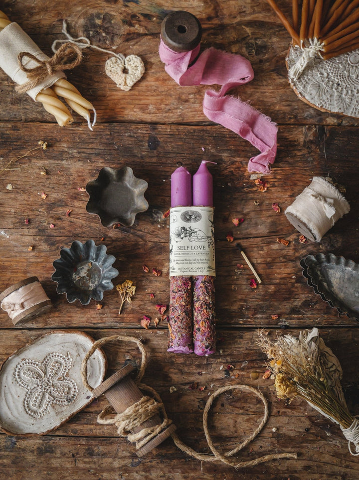 SELF - LOVE RITUAL CANDLE | Heart Healer & Inner Softening - Echo Market