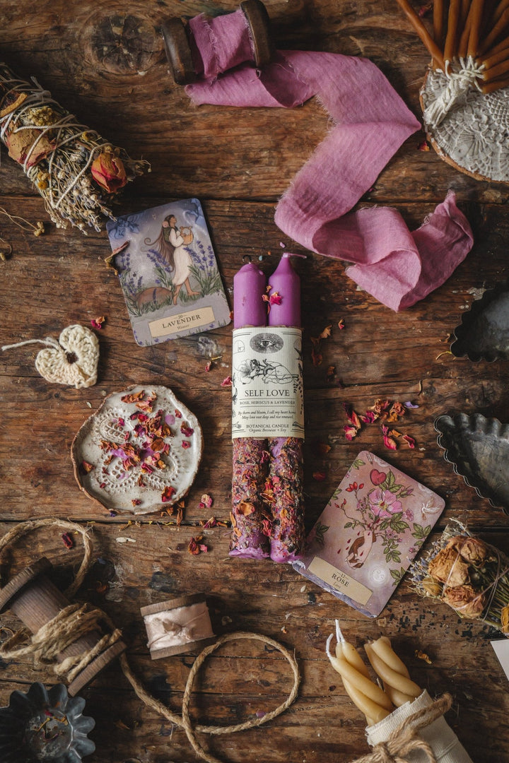 SELF - LOVE RITUAL CANDLE | Heart Healer & Inner Softening - Echo Market