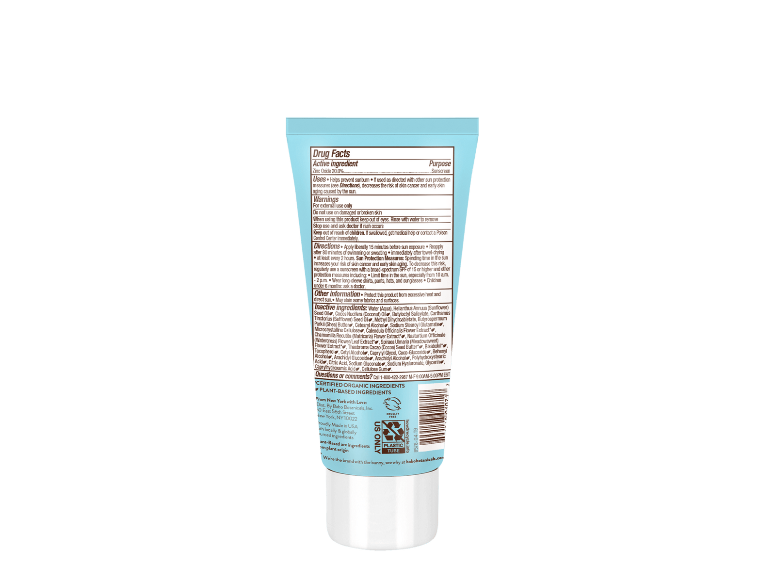 Sensitive Baby Mineral Sunscreen Lotion | SPF50 - Echo Market