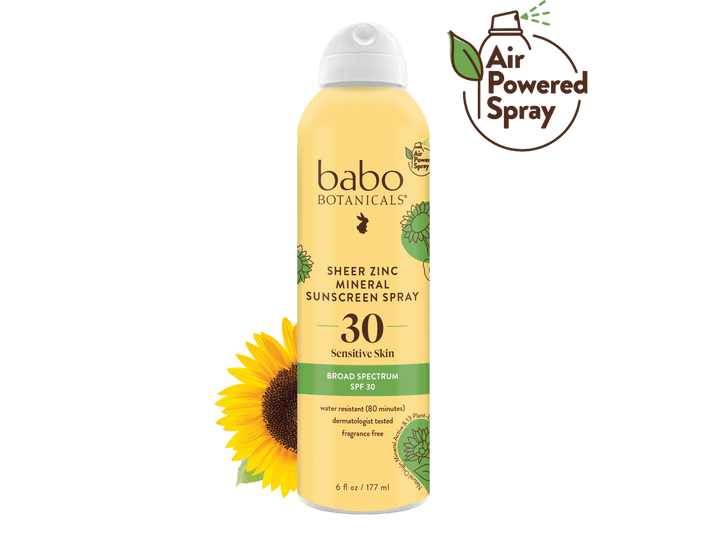 Sheer Zinc Mineral Sunscreen Spray | SPF30 - Echo Market
