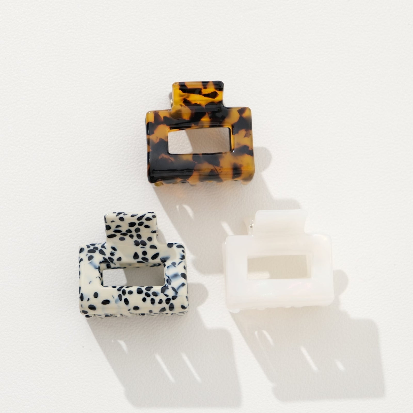 Simone Mini Core | Classic Mini Square Claw Clip - Echo Market