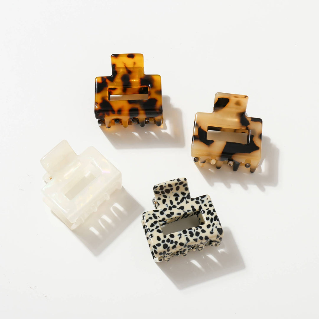Simone Mini Core | Classic Mini Square Claw Clip - Echo Market