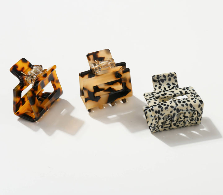 Simone Mini Core | Classic Mini Square Claw Clip - Echo Market