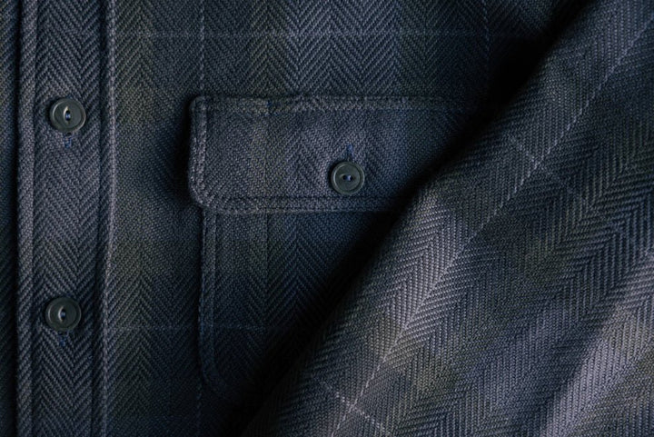 Six Season Flannel | Blue Hour Ombre Plaid - Echo Market