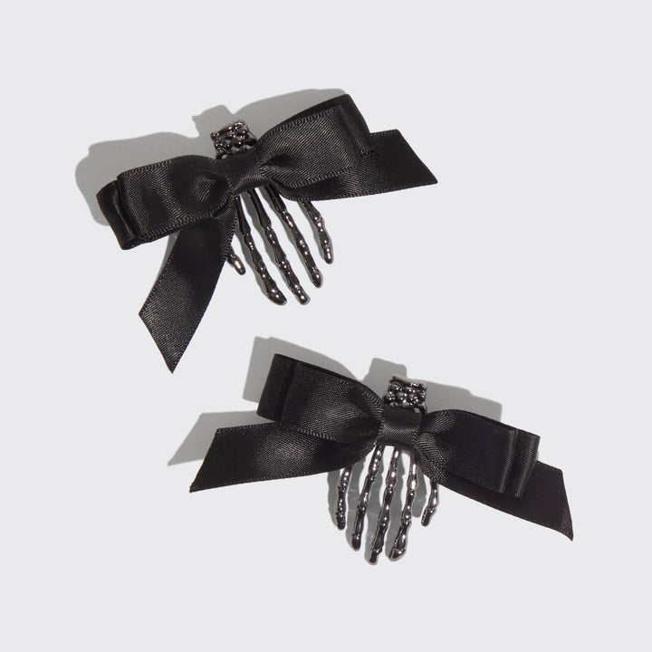 Skeleton Flat Claw Clips | 2pc Set - Echo Market