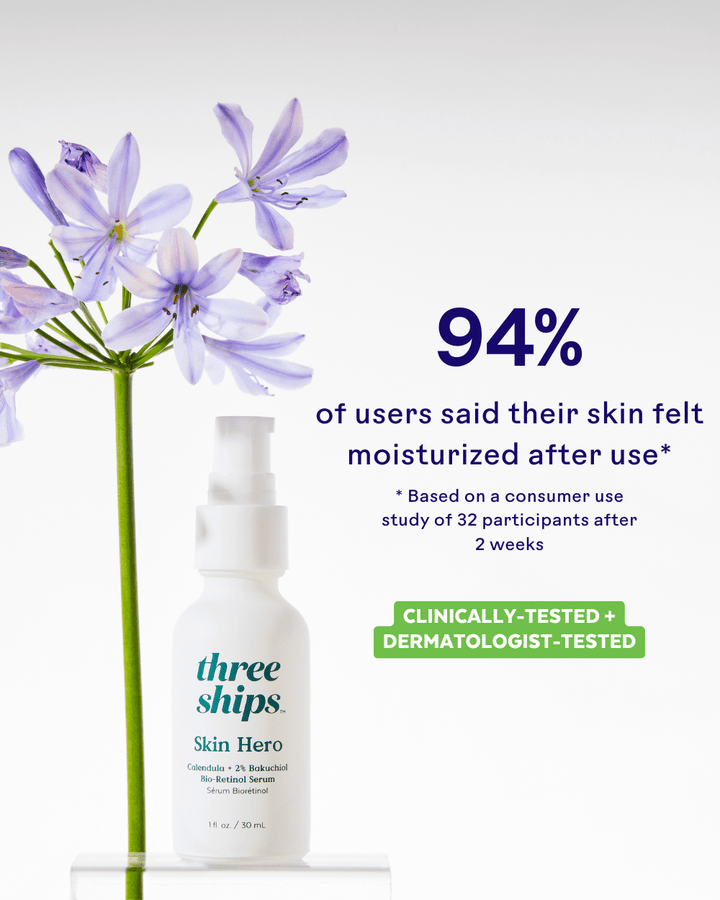 Skin Hero™ Calendula + 2% Bakuchiol Bio - Retinol Serum - Echo Market