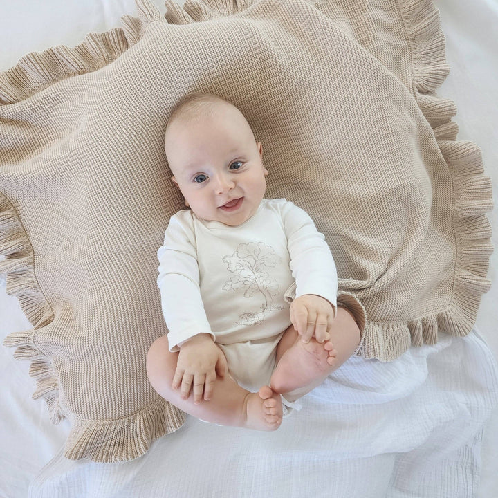 Sleepy Fox Print Onesie - Echo Market