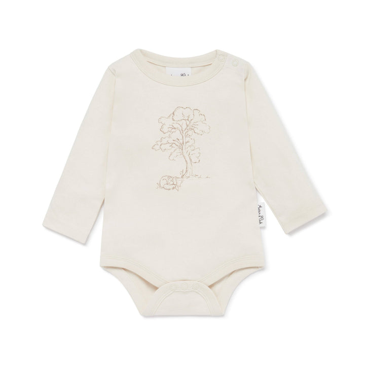 Sleepy Fox Print Onesie - Echo Market