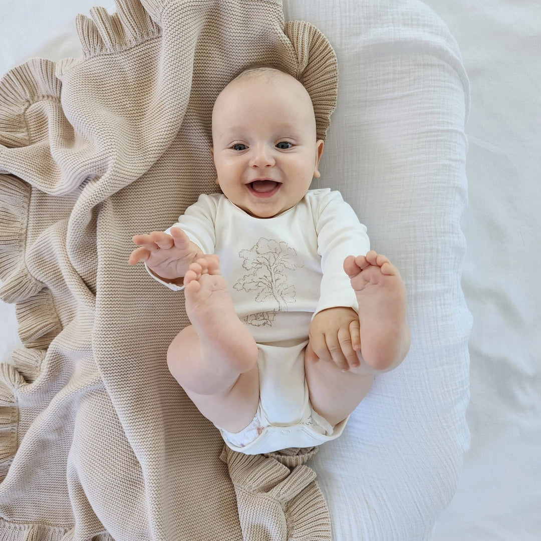 Sleepy Fox Print Onesie - Echo Market