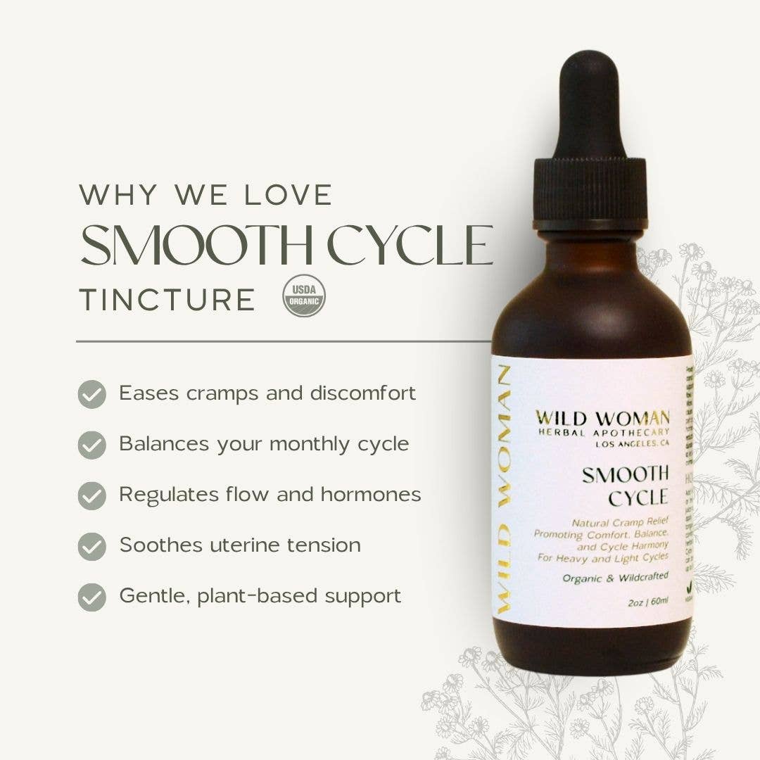 Smooth Cycle | Cramp Comfort & Hormone Balance Tincture - Echo Market