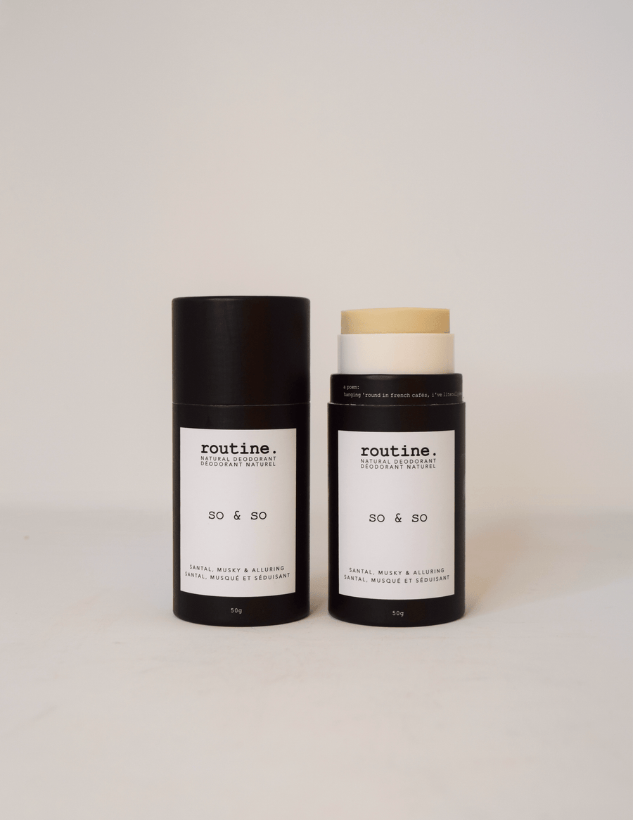So & So | Natural Deodorant Stick - Echo Market