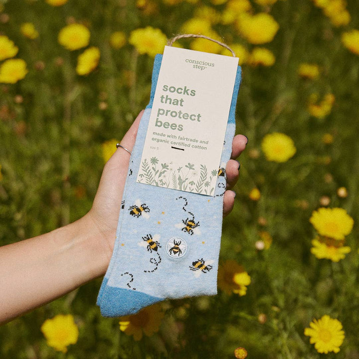 Socks that Protect Bees | Bumble Bliss - Echo Market