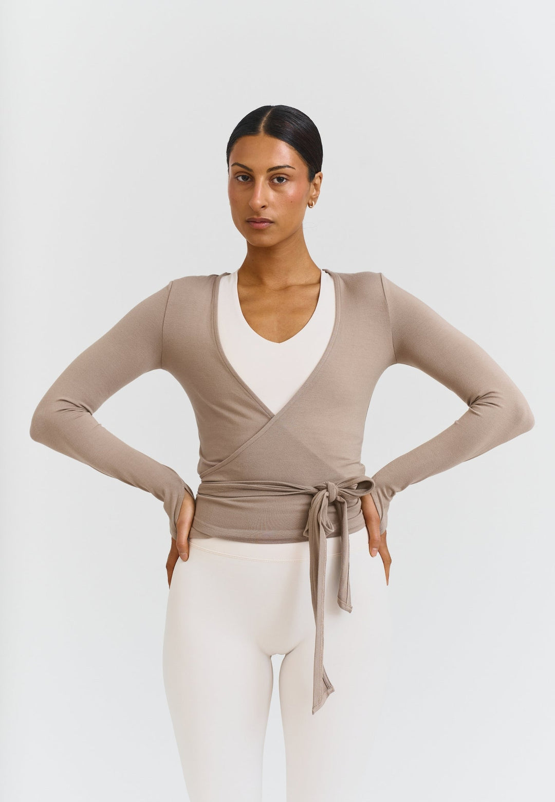 Soft Ballet Wrap Top - Echo Market